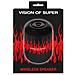 Vosspeaker Altoparlante Wireless Vision Of Super Collezione Vos 5w Bassi Profondi Fino A 8 Ore Di Autonomia Nero Rosso - Foto miniatura 4