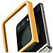 Case With Ring Originale Per Samsung Galaxy Z Flip5 In Silicone Apricot - Foto miniatura 5