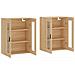 Armadietti A Parete 2 Pz Rovere Sonoma In Legno Multistrato - Foto miniatura 3