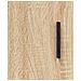 Armadietti A Parete 2 Pz Rovere Sonoma In Legno Multistrato - Foto miniatura 4