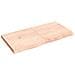 Piano per Tavolo 120x60x (2-6) cm in Rovere Massello Non Trattato - Foto miniatura 2