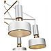 Lampadario A Sospensione Moderno Void Metallo Grigio Acrilico 6 Luci E14 40w - Foto miniatura 3
