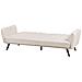 Divano Letto 3 Posti Vimmerby Tessuto Beige Chiaro - Foto miniatura 7