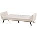 Divano Letto 3 Posti Vimmerby Tessuto Beige Chiaro - Foto miniatura 10