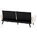 Divano Letto 3 Posti Vimmerby Tessuto Beige Chiaro - Foto miniatura 12