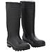 Stivali Da Pioggia Neri Misura 40 In Pvc - Foto miniatura 1