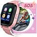 Orologio Intelligente Wi-fi Sim Per Bambini Con Gps E Videochiamata, Rosa - Foto miniatura 5