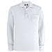 Basic Polo L /s Pocket Bianco Xxl - Foto miniatura 1
