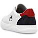 Leisure White Sneakers Pelle Scarpe Uomo Bianco Eu 44, B9911-80 - Foto miniatura 3