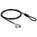 Navilock Cavo di sicurezza per computer portatile con Key Lock per slot HP Nano - Cavo in acciaio al carbonio - Foto miniatura 1