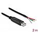 Cavo Adattatore Usb 2.0 Tipo-a A Seriale Rs-485 3 X Estremitãƒâ Del Cavo Aperte 2 M - Foto miniatura 1