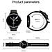 Smartwatch Con Ecg, Cardiofrequenzimetro, Misuratore Della Pressione Sanguigna, Monitoraggio Del Sonno E Contapassi Black - Foto miniatura 7