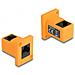 Delock 87997 Adattatore Per Inversione Del Genere Dei Cavi Rj45 Arancione - Foto miniatura 1