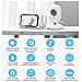 Telecamera Vb603 Pro Baby Monitor Hd 720p, Con Schermo Indipendente Da 3,5. Rilevamento Di Movimento E Temperatura, Comunicazione A 2 Vie. - Foto miniatura 2