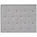 Letto Contenitore Tessuto Amiens 140 X 200 Cm Grigio Chiaro - Foto miniatura 8