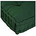 Cuscino per Divano Pallet 2 pcs Verde Tessuto - Foto miniatura 6