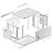 WF01-6406-00S rack 6U Da parete Grigio - Foto miniatura 6