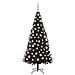 Albero di Natale con 300 LED con supporto Nero 180 cm PVC - Foto miniatura 3