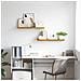 Scaffale da parete 2 pcs Beige 80 x 23,5 x 4 cm - Foto miniatura 4