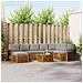Set divani con cuscino 9 pcs Grigio Naturale e Chiaro - Foto miniatura 2
