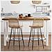 Sgabello da bar 2 pcs Naturale 44 x 55 x 109 cm - Foto miniatura 2