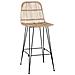 Sgabello da bar 2 pcs Naturale 44 x 55 x 109 cm - Foto miniatura 3