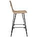 Sgabello da bar 2 pcs Naturale 44 x 55 x 109 cm - Foto miniatura 5