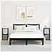 Comodino con cassetto 2 pcs Rovere Nero 30,5 x 27 x 59,5 cm - Foto miniatura 2