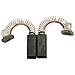 Spazzole di carbone per Legna R800 - 5 x 6,4 x 14 mm - coppia - Foto miniatura 1