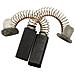 Spazzole di carbone per Legna R800 - 5 x 6,4 x 14 mm - coppia - Foto miniatura 2