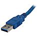 Cavo di prolunga USB 3.0 SuperSpeed da 1 m A ad A blu - M / F - Foto miniatura 2