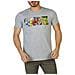 T-shirt Uomo Grigio Rfmts442 sport-grey Taglia Xxl - Foto miniatura 1