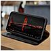 Custodia Galaxy S10 Pelle Portafoglio Funzione Stand - Nero - Foto miniatura 4