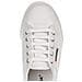 2790 Cotw Linea Up And Down Platform Bianco Sneakers Scarpe Tela Bianco 35 - Foto miniatura 5