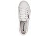 2790 Cotw Linea Up And Down Platform Bianco Sneakers Scarpe Tela Bianco 35 - Foto miniatura 8