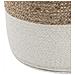 Pouf Bianco 46x48cm Dalama - Foto miniatura 3