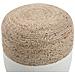 Pouf Bianco 46x48cm Dalama - Foto miniatura 7