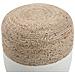 Pouf Bianco 46x48cm Dalama - Foto miniatura 8