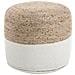 Pouf Bianco 46x48cm Dalama - Foto miniatura 9