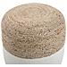Pouf Bianco 46x48cm Dalama - Foto miniatura 18