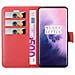 Custodia Compatibile Con Oneplus 7 Pro In Rosso Carminio - Coperchio Protettiva Con Chiusura Magnetica, Funzione Stand E Tasca Per Le Carte - Foto miniatura 7