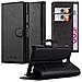 Custodia Compatibile Con Alcatel Onetouch S3 In Nero Carbone - Coperchio Protettiva Con Chiusura Magnetica, Funzione Stand E Tasca Per Le Carte - Foto miniatura 8