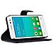 Custodia Compatibile Con Alcatel Onetouch S3 In Nero Carbone - Coperchio Protettiva Con Chiusura Magnetica, Funzione Stand E Tasca Per Le Carte - Foto miniatura 5