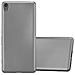 Custodia Compatibile Con Sony Xperia Xa In Grigio Metallico - Coperchio Protettivo In Silicone Tpu Flessibile - Foto miniatura 3