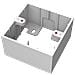 Tc3 Backbox1g Scatola Elettrica Bianco (Techconnect Modular Av Faceplate - Lifetime Warranty - Single-gang Surface Mount Uk Backbox - Standard Surface-mount Backbox [ pattress] 86 X 86 X 45 Mm / 3.4 X 3.4 X 1.8 - Plastic - White)  - Foto miniatura 3