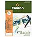 Blocco Collato Lato Corto ""c"" A' Grain A3 30 Fg. 180 Gr. Canson - Foto miniatura 1