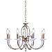 Aegean 8lt Chandelier Polished Nickel - Foto miniatura 3