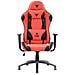 Gaming Chair PLAYCOM PM20 - PVC, Doppio Cuscino, Schienale Reclinabile, Rosso Nero - Foto miniatura 3