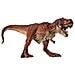 Toy Figurine Dinosaur Tyrannosaurus Rex Big Red - Animal Planet - Foto miniatura 1