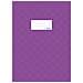 Heftschoner, Din A4, Aus Pp, Violett Gedeckt Mit Strukturprgung, Mit Beschriftungsetikett - 25 Stck (7446)  - Foto miniatura 1